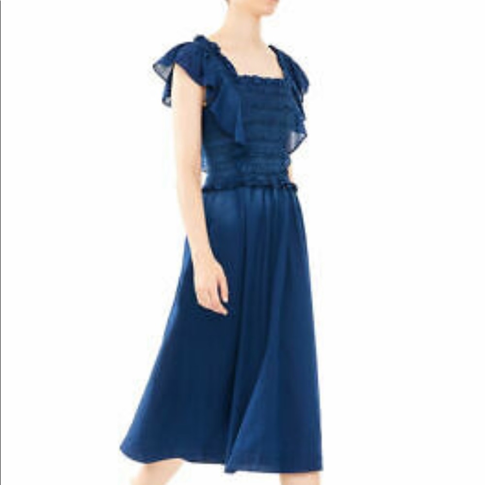Rebecca Taylor La Vie Tissue Midi XS 100% cotton